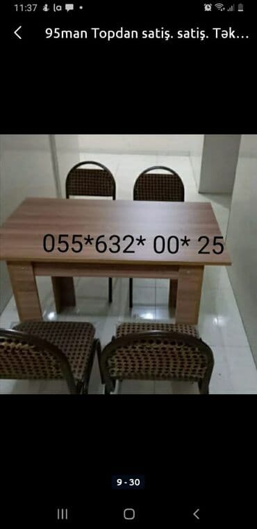 bağça üçün: Yeni, Müdir üçün, Kvadrat masa — 30