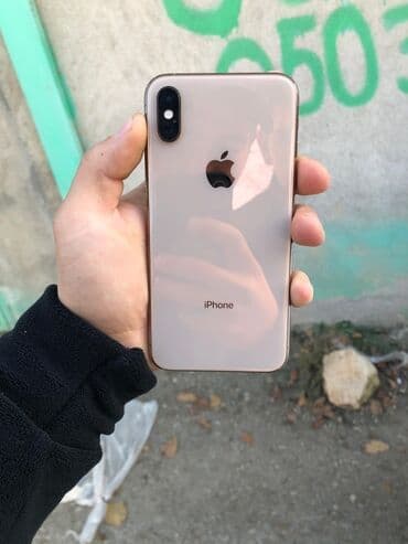 honor 7s qiymeti: IPhone Xs, 64 GB, Qızılı, Face ID — 1