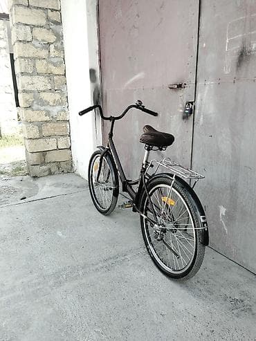 meta eynək: Şəhər/Kruizer tipli velosiped - Rəng: tünd qəhvəyi-bordo - Çərçivə — 1