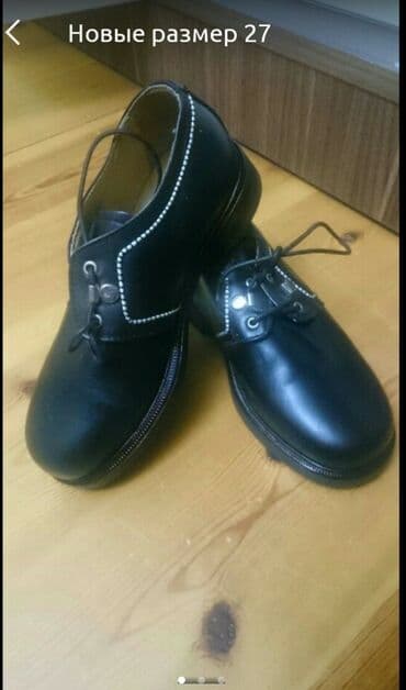 nermin uşaq ayaqqabilari instagram: 27 размер,черного цвета.маломерка — 1