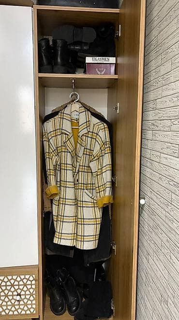 kolidor dolabı: Giriş dəhlizi üçün çoxfunksiyalı şkaf - Model: Asma güzgülü, taxta — 2