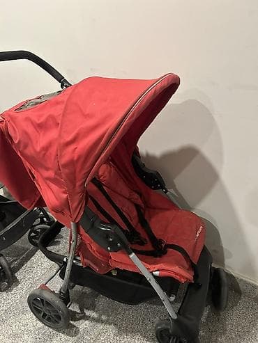 araba: Mothercare uşaq arabası – qırmızı rəng - Tip: yüngül gəzinti arabası — 2