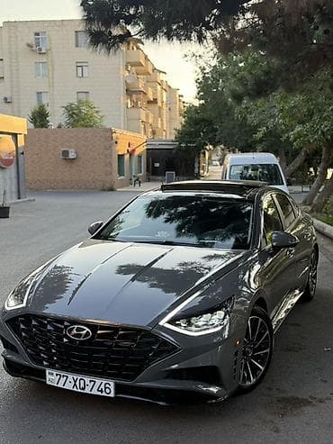 Nəqliyyat: Hyundai Sonata: 1.6 l | 2020 il Sedan — 4