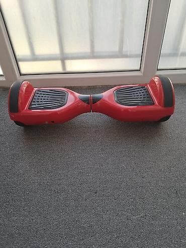 Qırmızı rəngli balans skuter (hoverboard) İdeal vəziyyətdədir! — 2