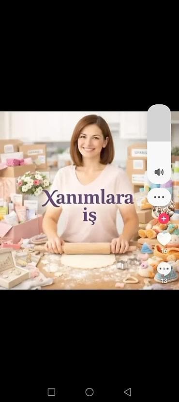 evlere paketleme işi: Ev köməkçisi tələb olunur, Dəyişən qrafik — 1