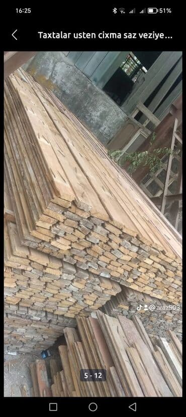 Usten cixma Taxta taxtalar müxtəlif tikinti və təmir işləri üçün