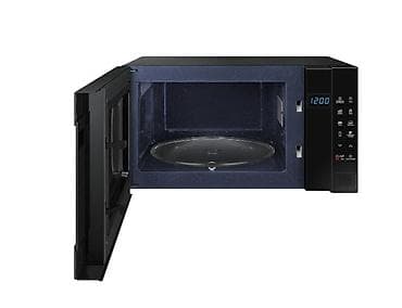 samsung pult: Mikrodalğalı soba Samsung, Ayrıca dayanan, Mikrodalğalar ilə, rəng - Qara, İşlənmiş — 3