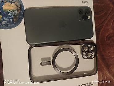 paltar tikan masin: IPhone 11 Pro, 64 GB, Graphite, Qırıq, Face ID — 1