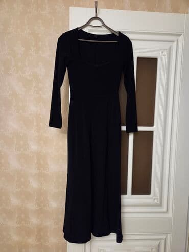 бесшовное утягивающее белье: Qara uzun don - Rəng: tam qara - Model: uzun, axıcı ətəkli - Yaxa — 1