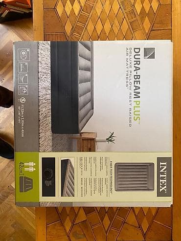 ucuz perde dünyası: Intex Dura-Beam Plus Deluxe Pillow Rest Raised şişmə döşək - Ölçü — 1
