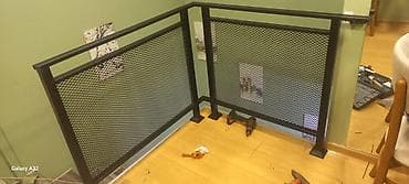 Перила: Metall məftil torlu qoruyucu məhəccər - Material: möhkəm polad profil — 1