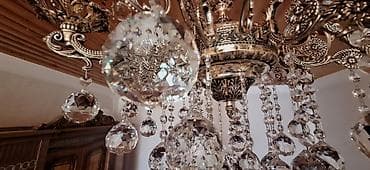 ev gulleri ve adlari: Çılçıraq, 8 lampa, Metal — 3