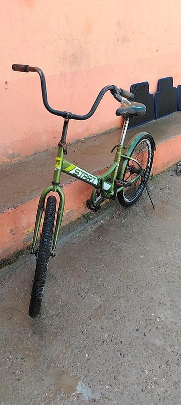 24 lik velosiped: İki təkərli Uşaq velosipedi Start, 24", sürətlərin sayı: 1 — 2