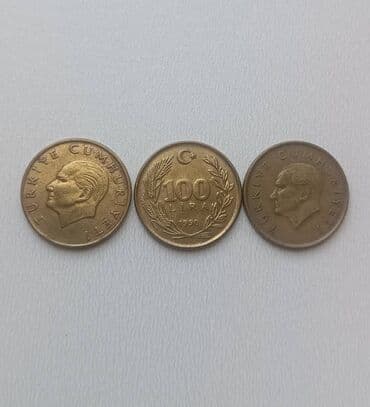 1 cent neçə manatdır: Satilir 100 lira-1 ededi 8 manat 5000 lira- 15 manat 50 tetri- 15 — 1