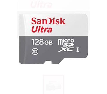 yaddas kart: SanDisk Ultra microSDXC UHS-I yaddaş - Tutum variantları: 64 GB, 128 — 6