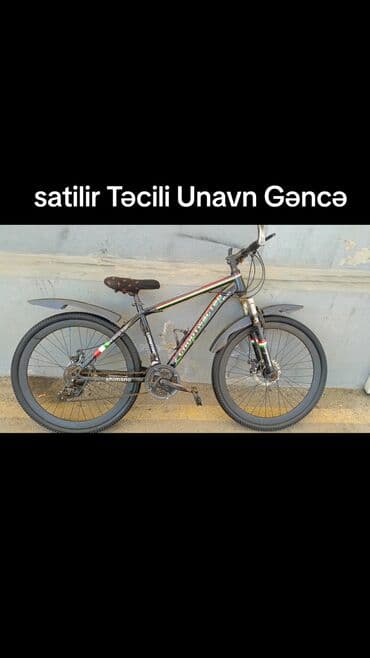 İşlənmiş Şəhər velosipedi 26", sürətlərin sayı: 27, Ünvandan götürmə, Ödənişli çatdırılma