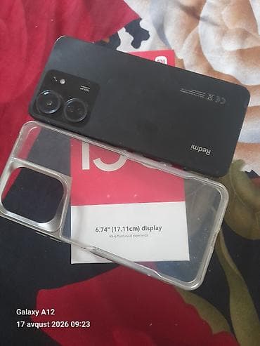 iphone x barter: Redmi 13C, 64 GB, rəng - Qara, Düyməli, Barmaq izi, İki sim kartlı — 2