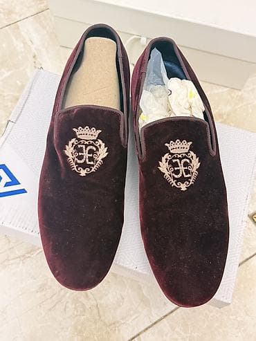 Туфли: Fabi məxməri loafers - Model: klassik slip-on loafers - Material — 1