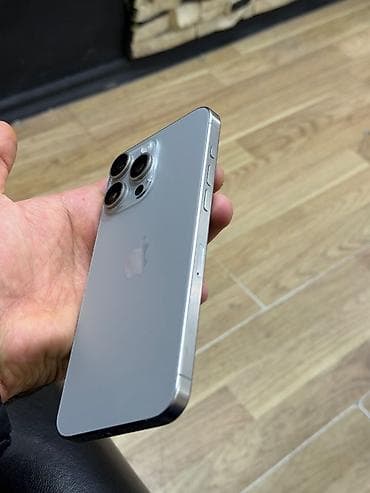 telefon iphone 10: IPhone 15 Pro Max, 256 GB, Natural Titanium, Zəmanət — 3