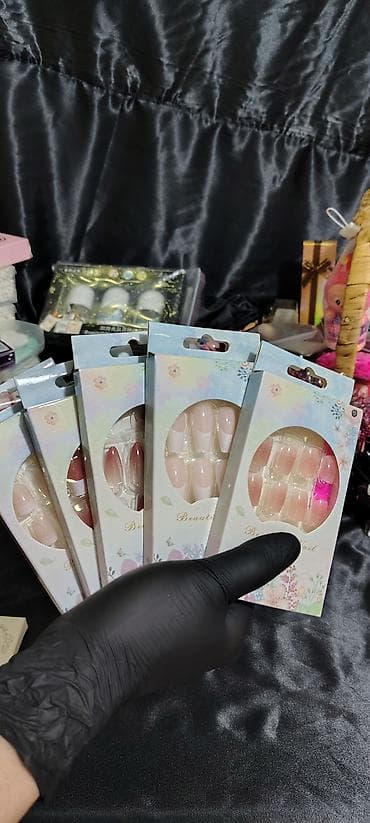 мини гвоздики: Məhsul: Yapışdırılan süni dırnaq setləri – “Beautiful Nail” - Tip — 4