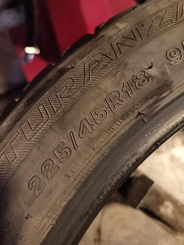 bridgestone: Bridgestone Turanza 225/45 R18 təkərlər - Brend/model: Bridgestone — 2