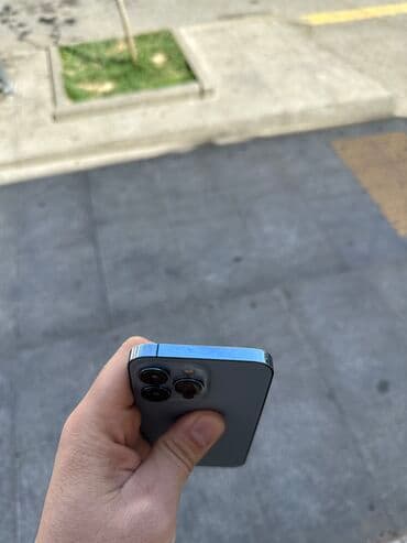 айфон 12 про макс бу: IPhone 13 Pro Max, 256 GB, Göy, Zəmanət, Simsiz şarj, Face ID — 3