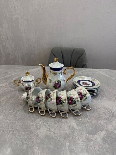 Qoruyucu plyonka və şüşələr: Çay dəsti, 6 nəfərlik — 1