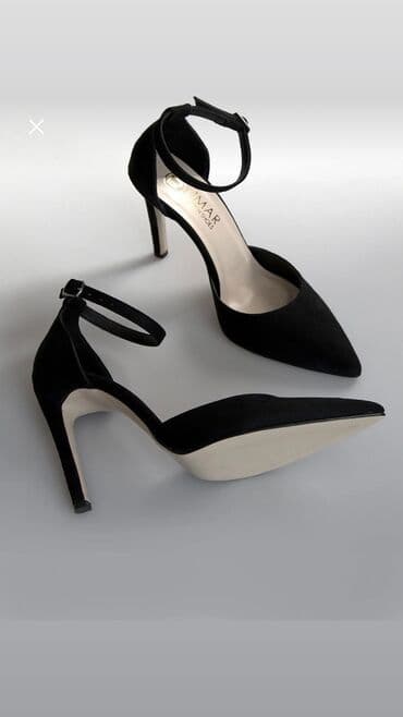 женские толстовки на молниями: Туфли, Размер: 38, цвет - Черный, Новый — 1