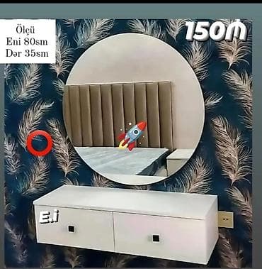 toy güzgüsü: Güzgü Divar üçün, Dairə, Makiyaj üçün — 1