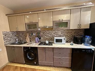Mətbəx mebeli satılır 280₼. Ölçü 4.50. Üzərində qaz moyka aspirator