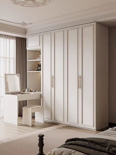 шкаф в гостинную: Распашной, Прямой шкаф, Гардеробный шкаф — 3