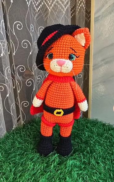 Yumşaq oyuncaqlar: Məhsul: Əl işı amigurumi yumşaq oyuncaqlar Təsvir: - Sevimli — 8