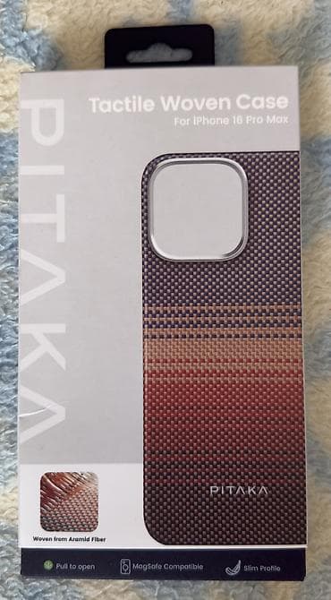 PITAKA Tactile Woven Case – iPhone 16 Pro Max üçün - Model: Tactile — 1