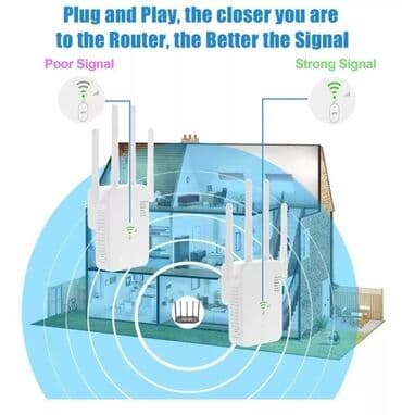 kompyuterlər: 1200 Mbps sürəti dəstəkləyən, 2.4G və 5G dual band WiFi dəstəkli WiFi — 5