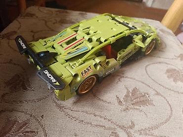 lambo: Konstruktordan yığma idman avtomobili modeli - Yaşıl rəngdə, texnik — 2