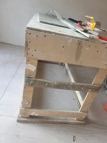 i̇ş masası: Açılmayan, Taxta, Dördbucaq masa — 1