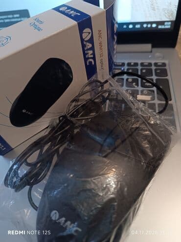 joystick komputer: Məhsul: ANC WM132 optik mouse • Bağlantı: USB (USB 3.0/2.0/1.1 ilə — 2