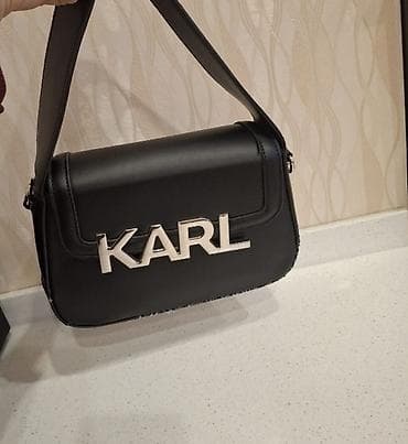 Karl Lagerfeld qadın çantası. 2 cür götürmək olur. Həm çiyindən asmaq