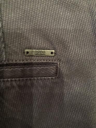 aşbaz geyimi: HUGO BOSS kişi şalvarı - Rəng: tünd boz/qaraya yaxın - Kəsim — 2