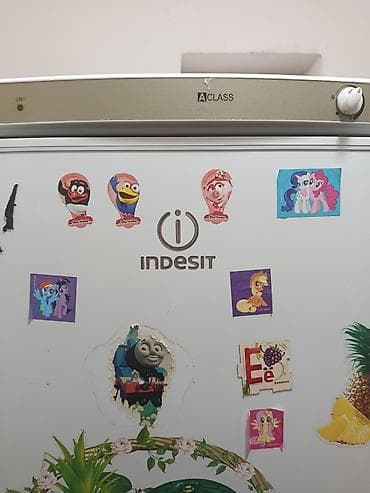 2 qapılı Indesit Soyuducu Satılır, rəng - Ağ — 2