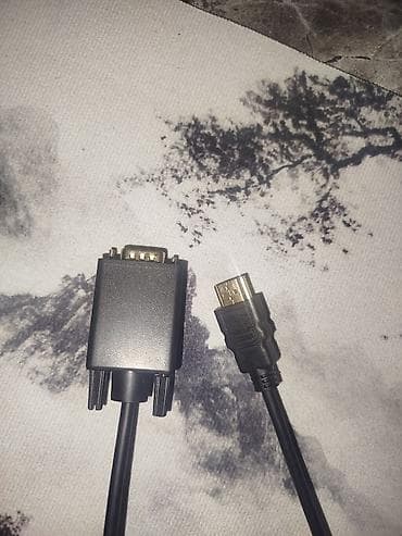 proyektir: HDMI–VGA kabel/adaptor uzunluğu:1.80 metr - Qoşulma tipləri: bir ucu — 1