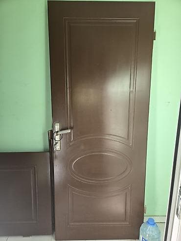 Yataq otağı üçün İşlənmiş Otaq qapısı 60x190 sm Çərçivə ilə, Zəmanətsiz, Ödənişli quraşdırma, Ödənişli çatdırılma, Ünvandan götürmə
