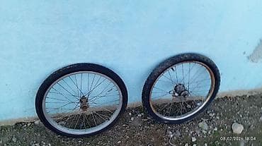 Velosipedlər: Velosiped təkər dəsti - Ölçü: təxmini 20" (şin-lə birgə) - Komplekt — 3