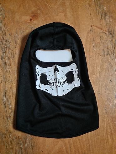 moto geyimi: Balaklava, Yeni, rəng - Qara, One size — 1