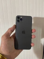 gpon modem: IPhone 11 Pro Max, 64 GB, Matte Space Gray, Zəmanət, Simsiz şarj — 1