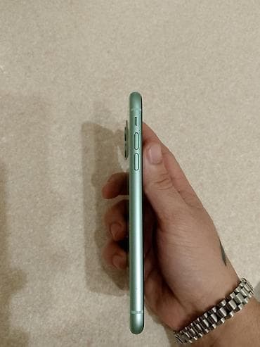 apple macbook: IPhone 11, 64 GB, Yaşıl, Zəmanət, Barmaq izi, Simsiz şarj — 6