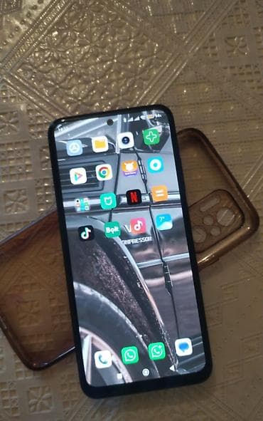 xiaomi redmi note 9 's: Redmi Note 10, 128 GB, rəng - Göy, İki sim kartlı — 1