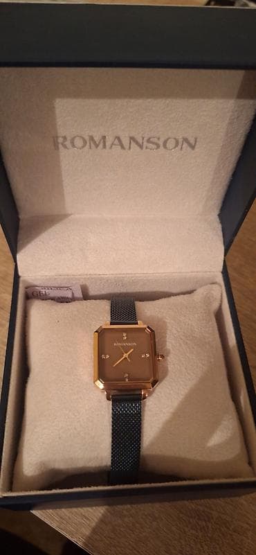 saat romanson: Qol saatı, Romanson, rəng - Qızılı — 2