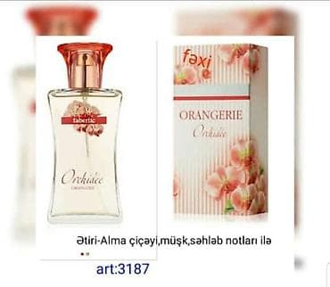 brend qadın ətirləri: Faberlic firmasinin qadin etirleri.Her biri muxtelif qiymetedir — 10