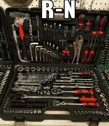 usta alet cantasi: Açar dəsti 150 ədədli yeni argenal 
Açar dəsti
Nabor açar — 1